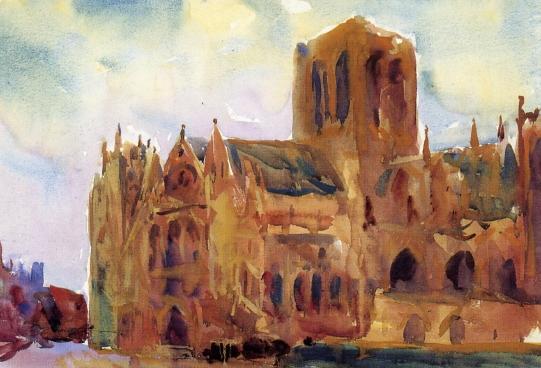 Yorkminster by Charles W. Hawthorne