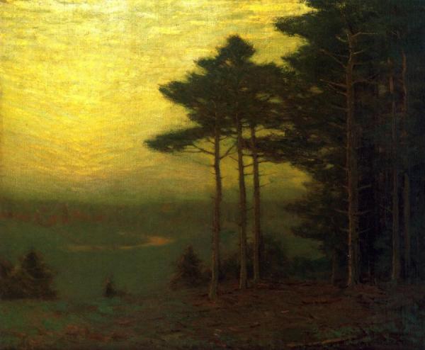 Golden Sunset by Charles Warren Eaton