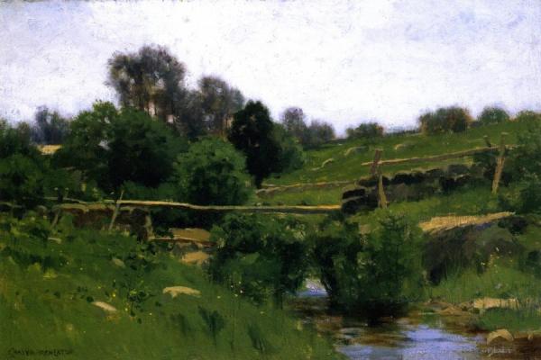 The Brook by Charles Warren Eaton Oil Painting Reproductions