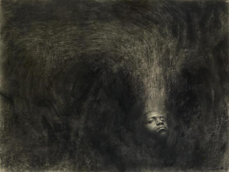 Charles White Nobody Knows My Name #1, 1965