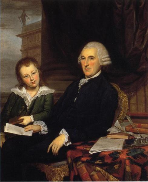 Charles Willson Peale Governor Thomas Mckean And His Son, Thomas, Jr.