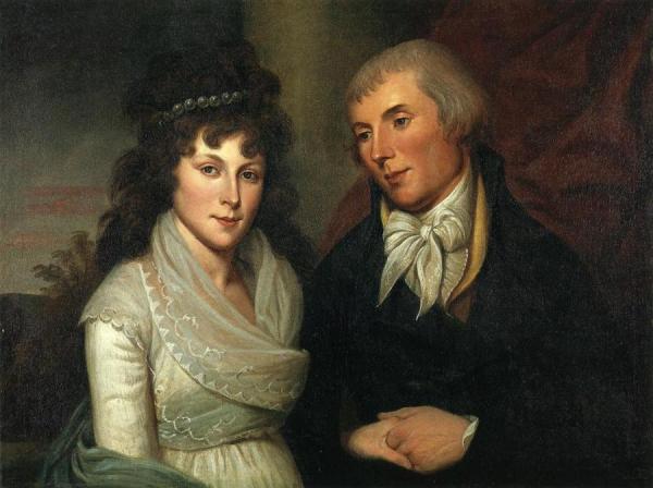 Mr. And Mrs. Alexander Robinson by Charles Willson Peale Oil Painting Reproductions