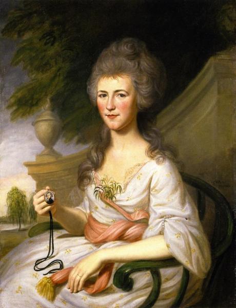 Charles Willson Peale Mrs. John O'donnell (sarah Chew Elliott)