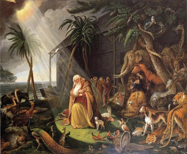 Charles Willson Peale Noah And His Ark (after Charles Catton)