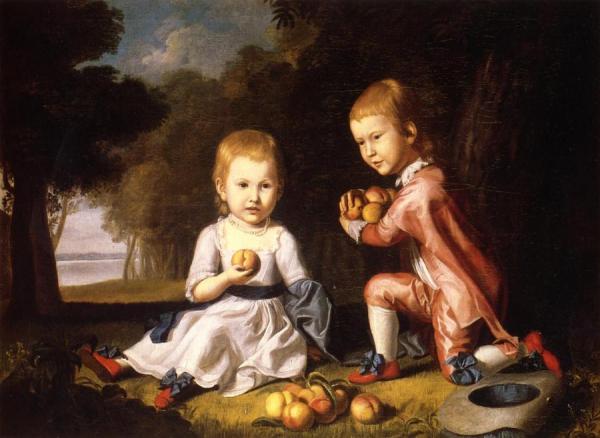 The Stewart Children by Charles Willson Peale Oil Painting Reproductions