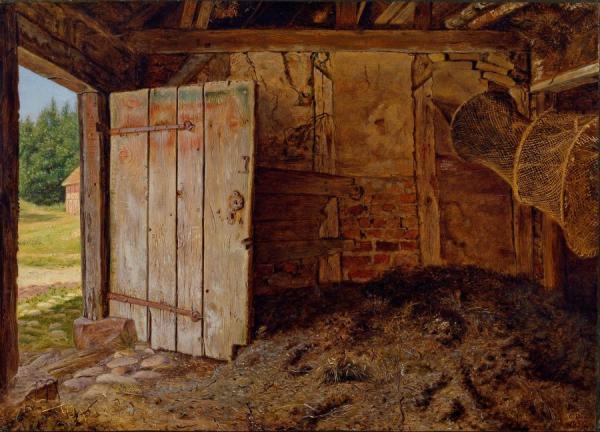 Outhouse Interior by Christen Dalsgaard