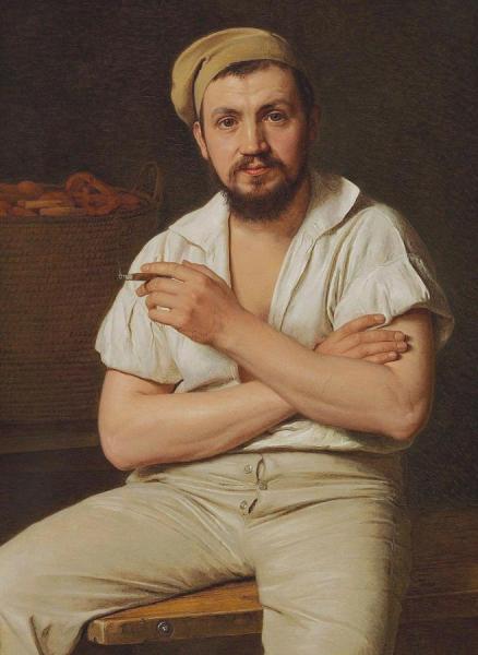 Baker P. Ryder by Christen Kobke Oil Painting Reproductions