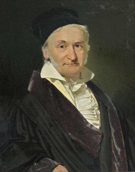 Carl Friedrich Gauss by Christian Albrecht Jensen Oil Painting Reproductions