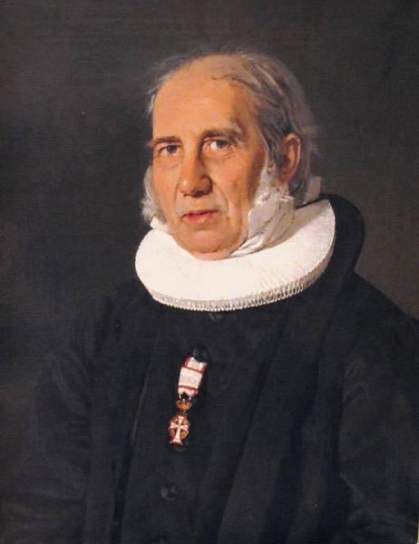 Nikolaj Frederik Severin Grundtvig by Christian Albrecht Jensen