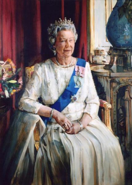 Queen Elizabeth Ii by Christian Furr