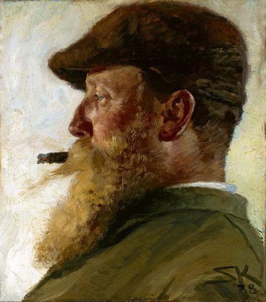 Christian Krohg by Christian Krohg Oil Painting Reproductions