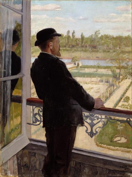 Portrait Of The Swedish Painter Karl Nordstrom by Christian Krohg