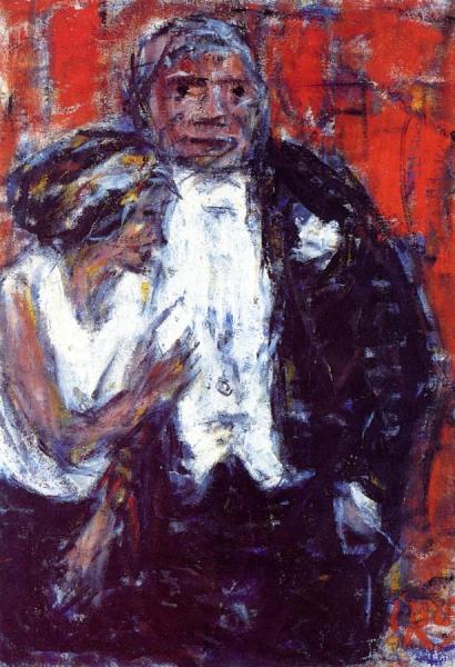 A Couple by Christian Rohlfs