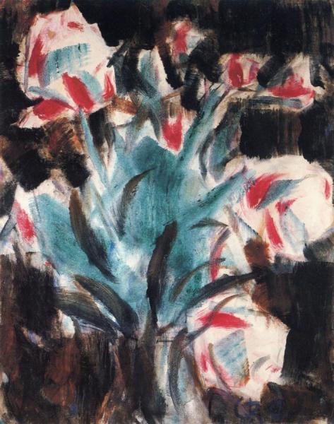 Bouquet by Christian Rohlfs