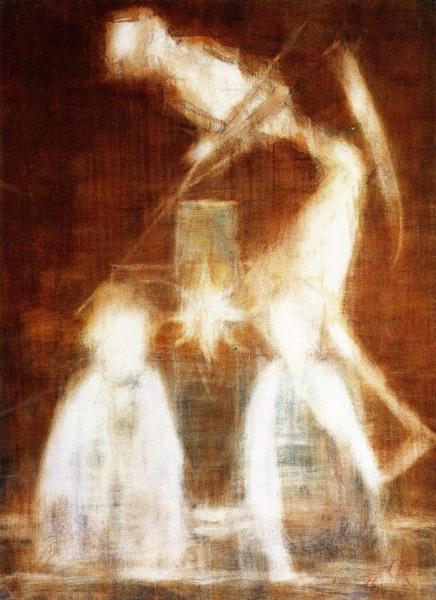 Death, Where Is Thy Sting by Christian Rohlfs