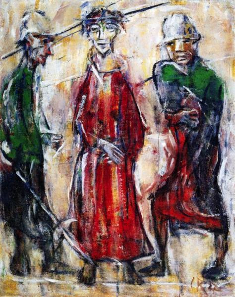 Ecce Homo by Christian Rohlfs