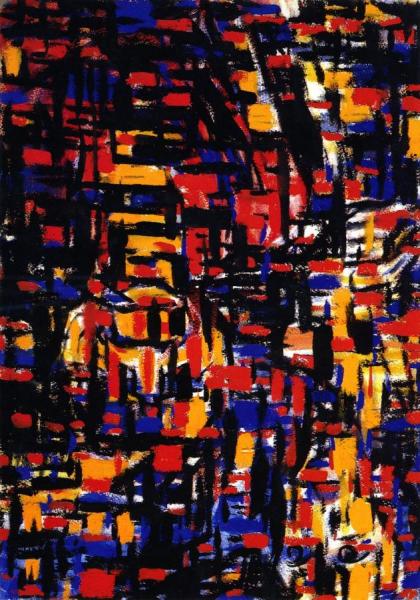 Fantastic Mosaic by Christian Rohlfs