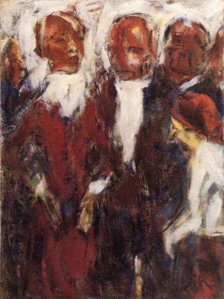 Four People by Christian Rohlfs