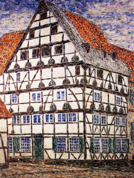 Freiligrath-haus In Soest by Christian Rohlfs