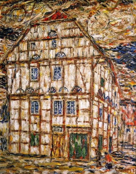 Haus Winkelmann In Soest by Christian Rohlfs