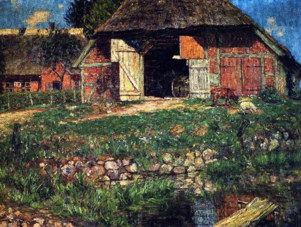 Holstein Farm by Christian Rohlfs