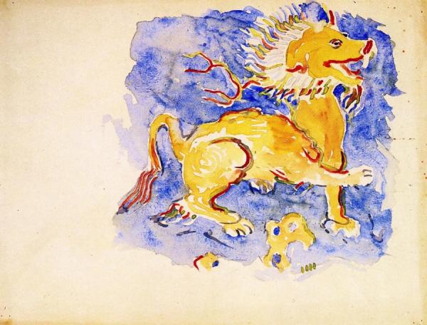 Lion by Christian Rohlfs