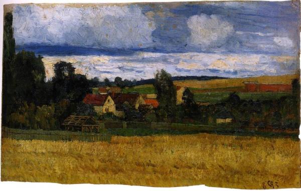 On The Outskirts Of Weimar by Christian Rohlfs