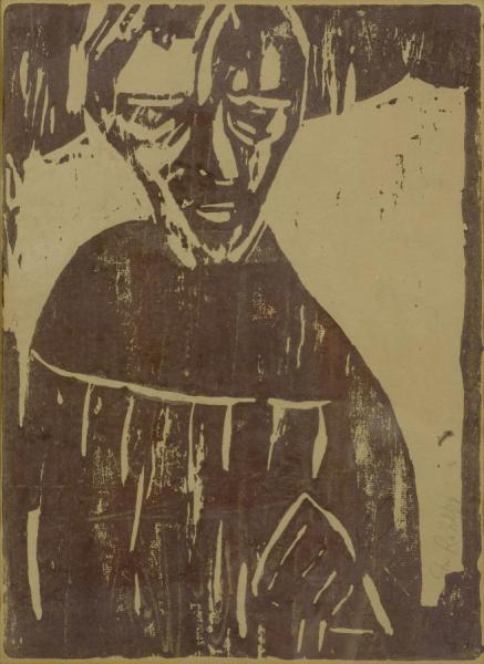 Prediger (alter Mann) 1918 by Christian Rohlfs Oil Painting Reproductions