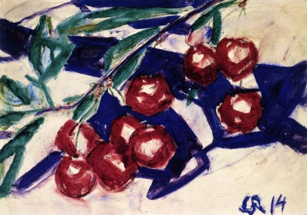 Red Berries by Christian Rohlfs