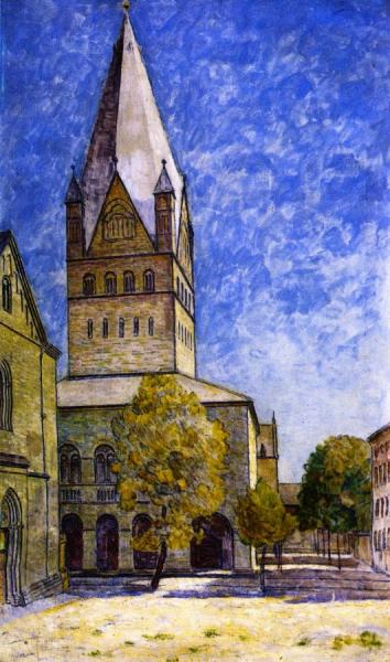 St. Patrokli In Soest by Christian Rohlfs