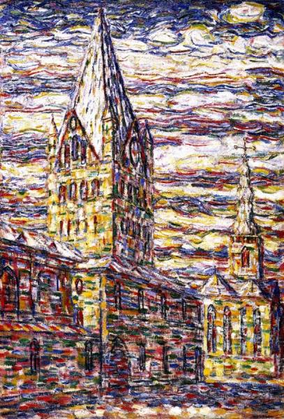 St. Patrokli In Soest by Christian Rohlfs