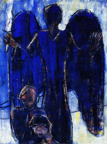 The Expulsion From Paradise by Christian Rohlfs