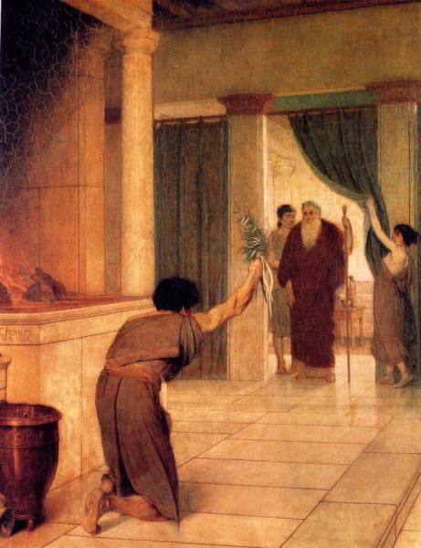 The Suppliant by Christian Rohlfs