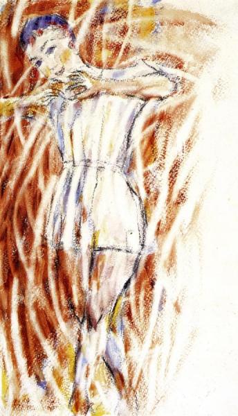 The Tatjana Cycle - Dance With Mask I by Christian Rohlfs