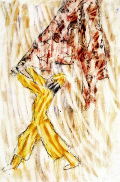 The Tatjana Cycle - Mongolian Flag Dance by Christian Rohlfs