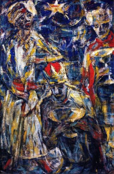 The Three Holy Kings by Christian Rohlfs