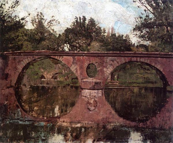 Weimar, The Castle Bridge by Christian Rohlfs