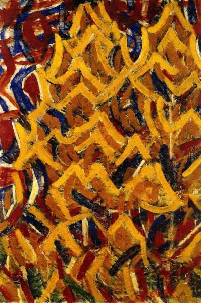 Young Spruce by Christian Rohlfs