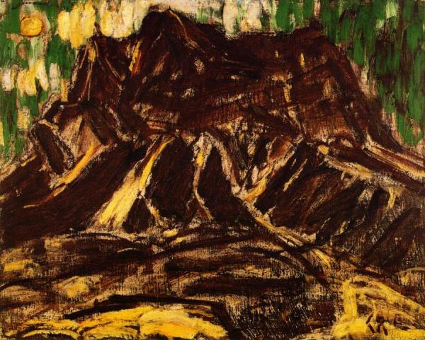 Zugspitzmassiv by Christian Rohlfs