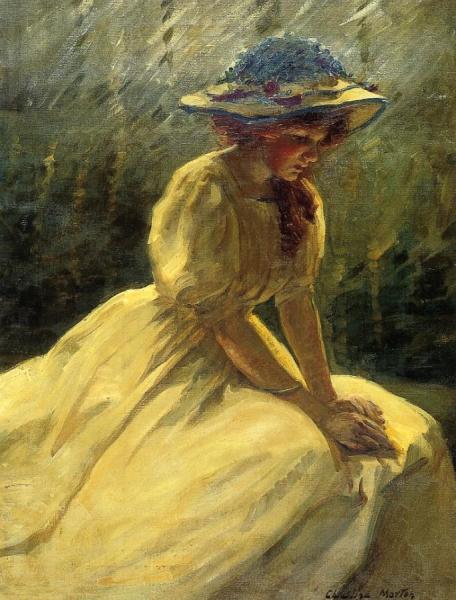 The Yellow Dress by Christina Morton