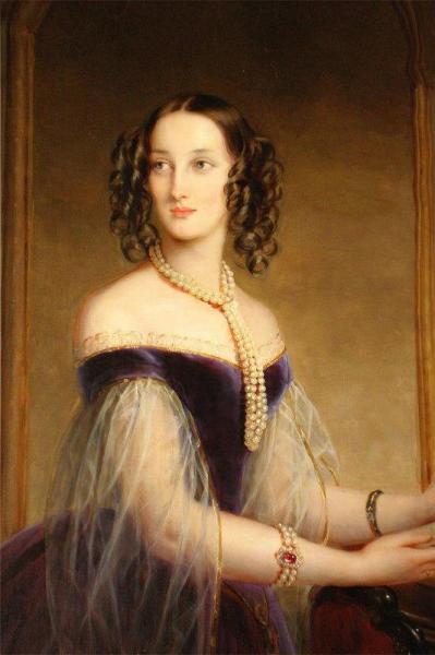 Grand Duchess Maria Nikolaevna Of Russia, Duchess Of Leuchtenberg by Christina Robertson