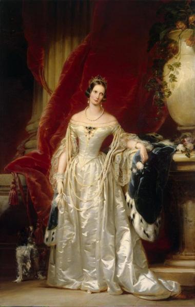 Portrait Of Empress Alexandra Fyodorovna by Christina Robertson