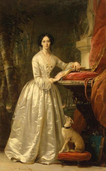 Portrait Of Grand Duchess Maria Alexandrovna by Christina Robertson