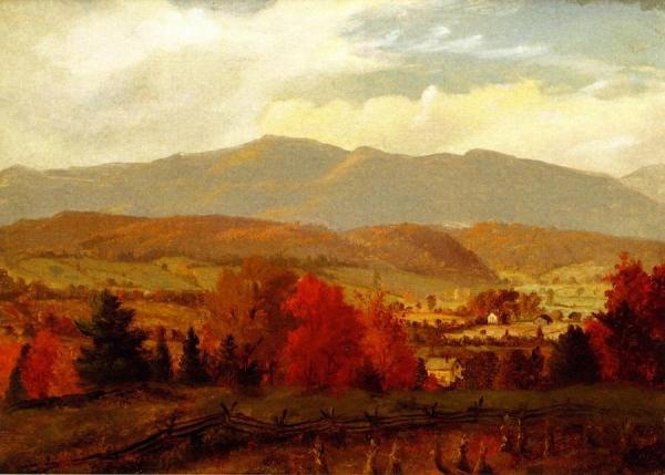 Mcintyre Mountain by Christopher Pearse Cranch