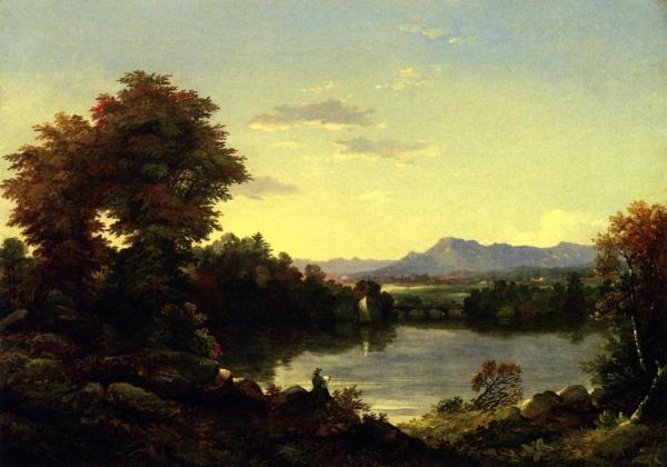 Peaceful Evening by Christopher Pearse Cranch