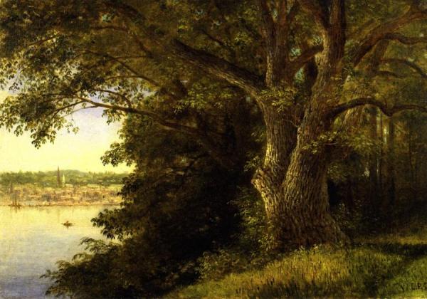 The Washington Oak, Denning's Point by Christopher Pearse Cranch