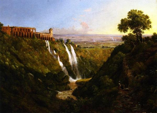 Tivoli, East Of Rome by Christopher Pearse Cranch