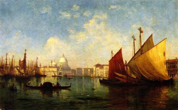 Venice by Christopher Pearse Cranch Oil Painting Reproductions