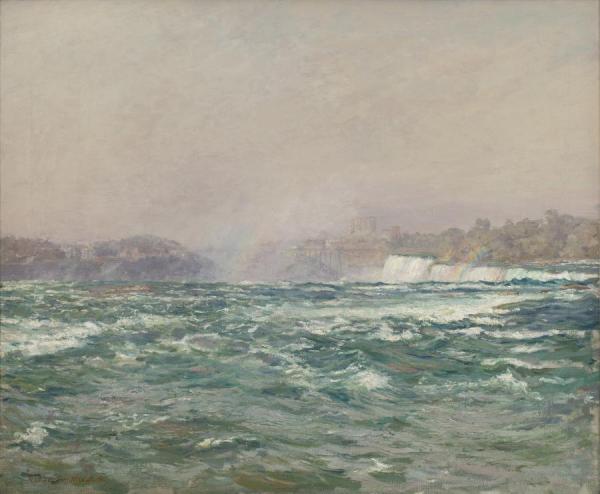 Panoramic View Of Greater Falls Area, C. 1910-1920 by Claire Shuttleworth