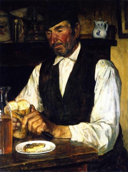 A Frugal Meal by Clarence Gagnon